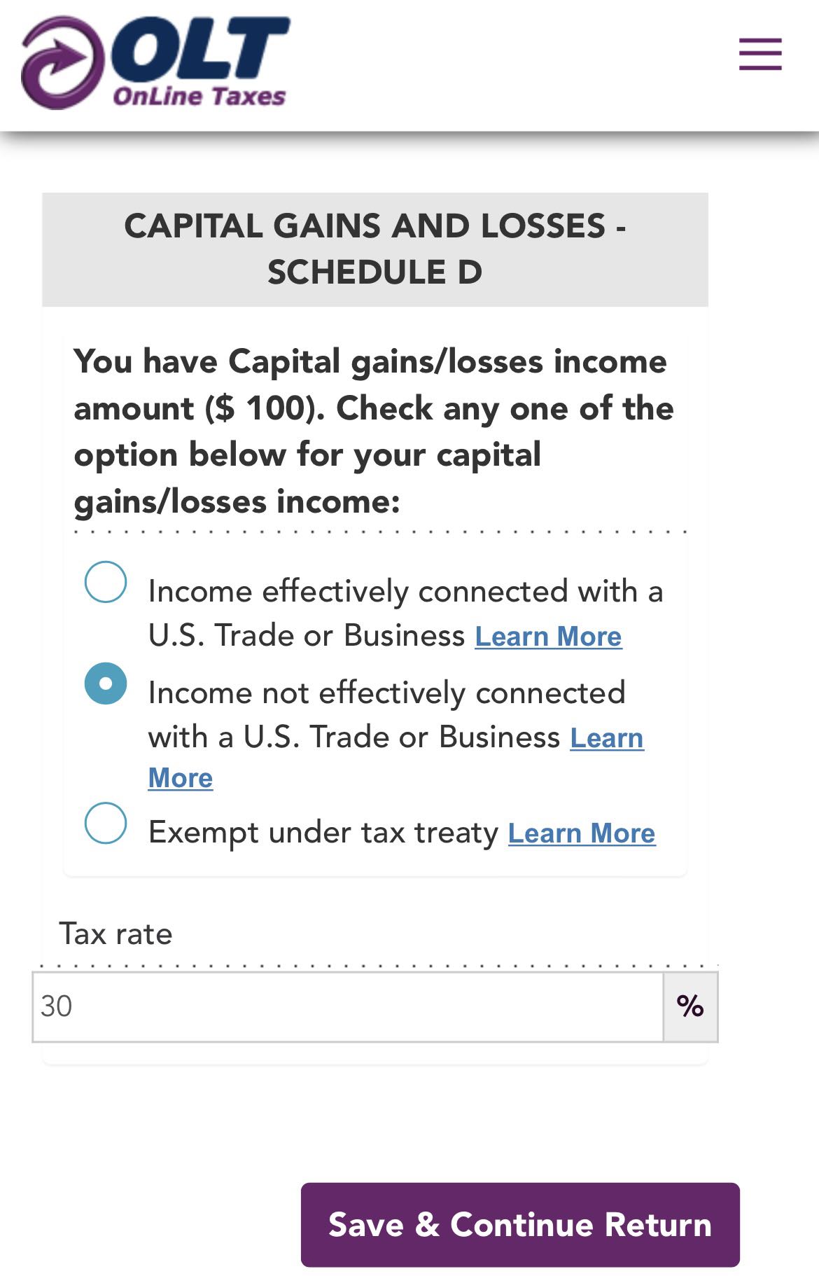 Capital Gains And Losses